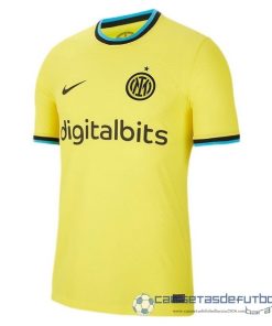Tailandia Tercera Jugadores Camiseta Inter Milán Equipación 2022 2023 Amarillo