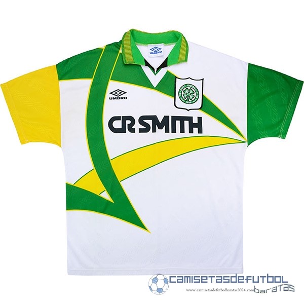 Tercera Camiseta Celtic Retro Equipación 1994 1995 Blanco
