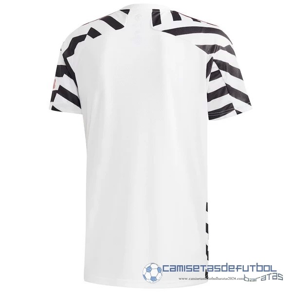 Tercera Camiseta Manchester United Retro Equipación 2020 2021 Blanco - Image 2