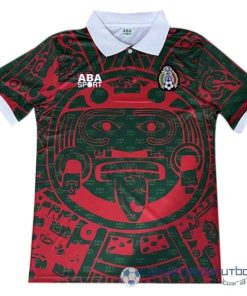 Tercera Camiseta Mexico Retro Equipación 1997 Rojo