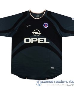 Tercera Camiseta Paris Saint Germain Retro Equipación 2001 Negro