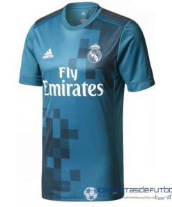 Tercera Camiseta Real Madrid Retro Equipación 2017 2018 Azul