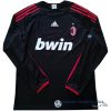 Tercera Manga Larga AC Milan Retro Equipación 2009 2010 Negro