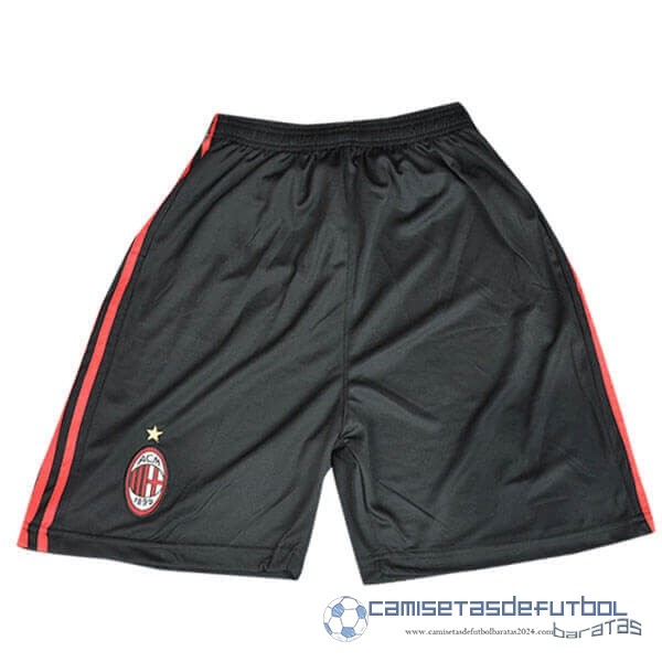 Tercera Pantalones AC Milan Retro Equipación 2009 2010 Negro