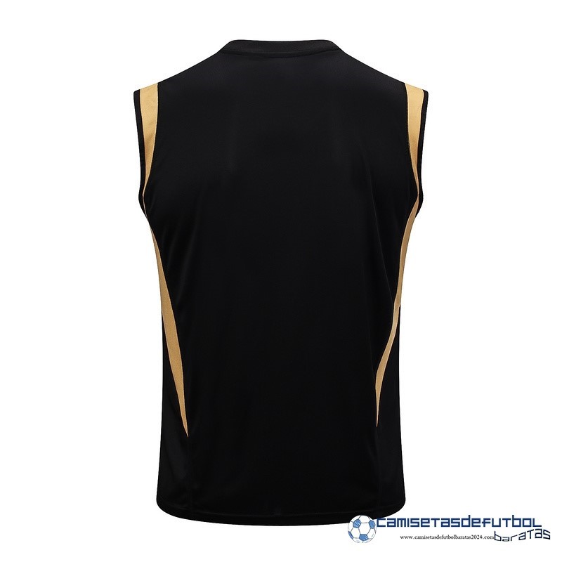 adidas Camiseta Sin Mangas Real Madrid Equipación 2023 2024 Negro Amarillo - Image 2