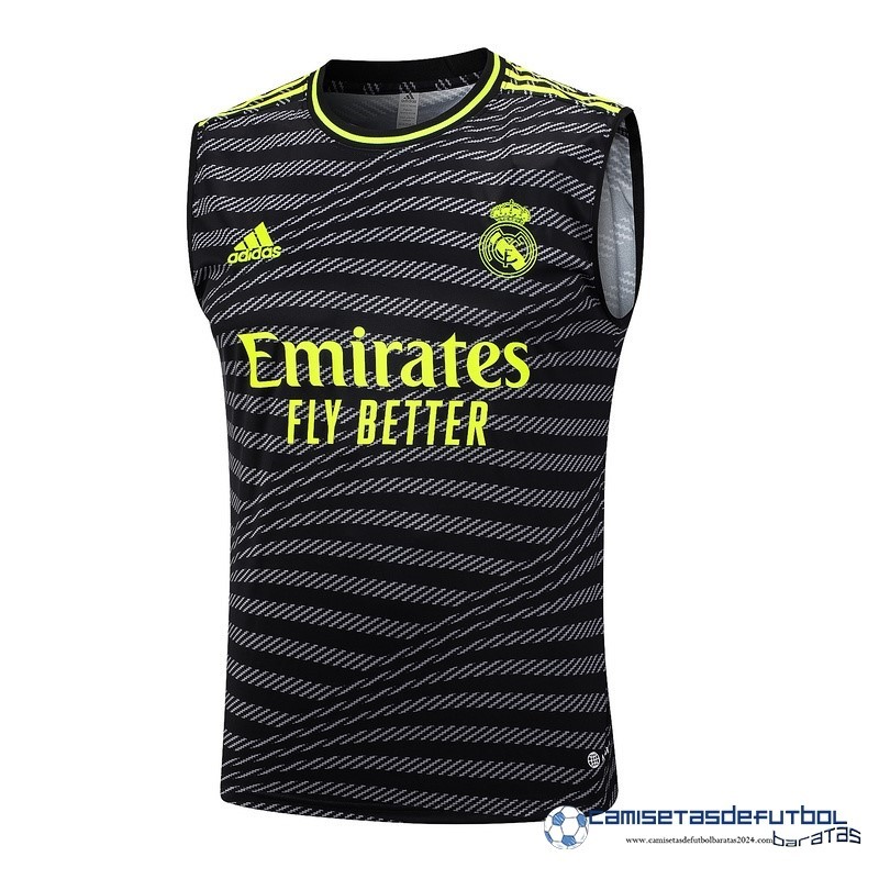 adidas Camiseta Sin Mangas Real Madrid Equipación 2023 2024 Verde Gris