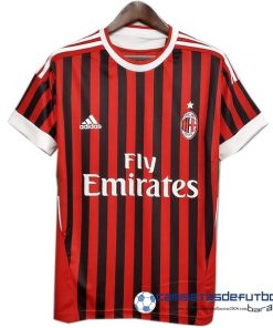 adidas Casa Camiseta AC Milan Retro Equipación 2011 2012 Rojo