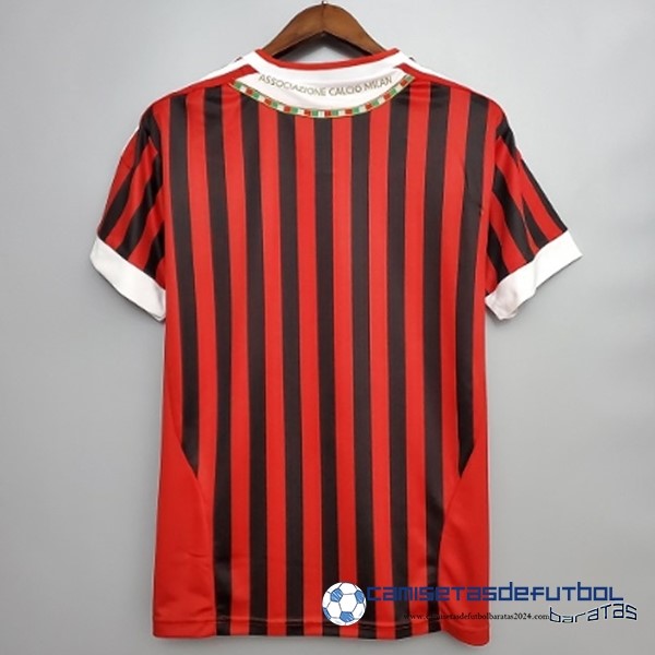 adidas Casa Camiseta AC Milan Retro Equipación 2011 2012 Rojo - Image 2