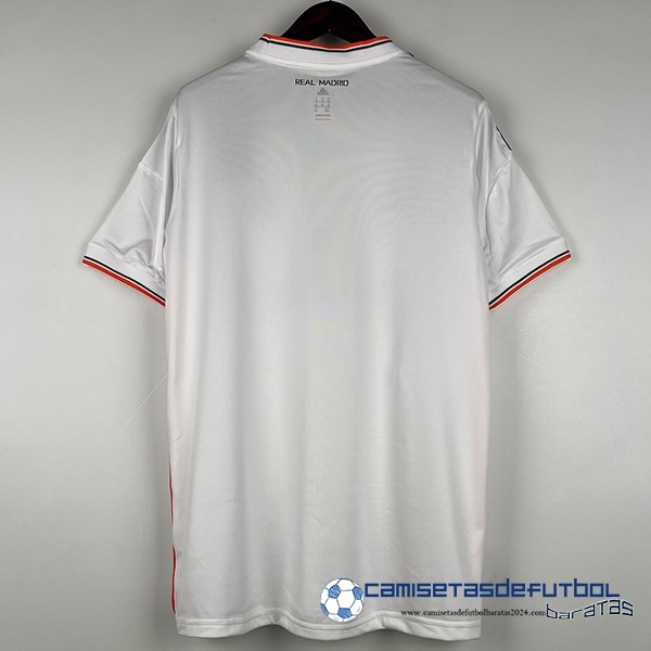 adidas Casa Camiseta Real Madrid Retro Equipación 2013 2014 Blanco - Image 2