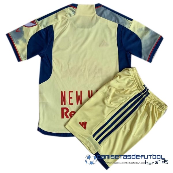 adidas Casa Conjunto De Hombre New York Red Bulls Equipación 2023 2024 Amarillo - Image 2
