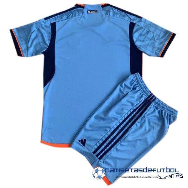 adidas Casa Conjunto De Niños New York City Equipación 2023 2024 Azul - Image 2