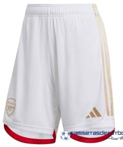 adidas Casa Pantalones Arsenal  Equipación 2023 2024 Blanco
