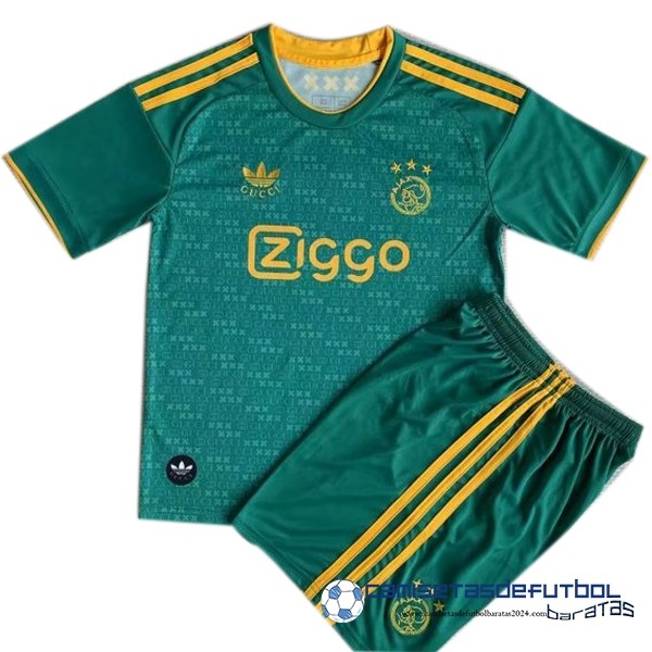 adidas Concepto Conjunto De Hombre Ajax Equipación 2023 2024 Verde