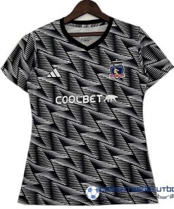 adidas Cuarta Camiseta Mujer Colo Colo  Equipación 2023 2024 Negro