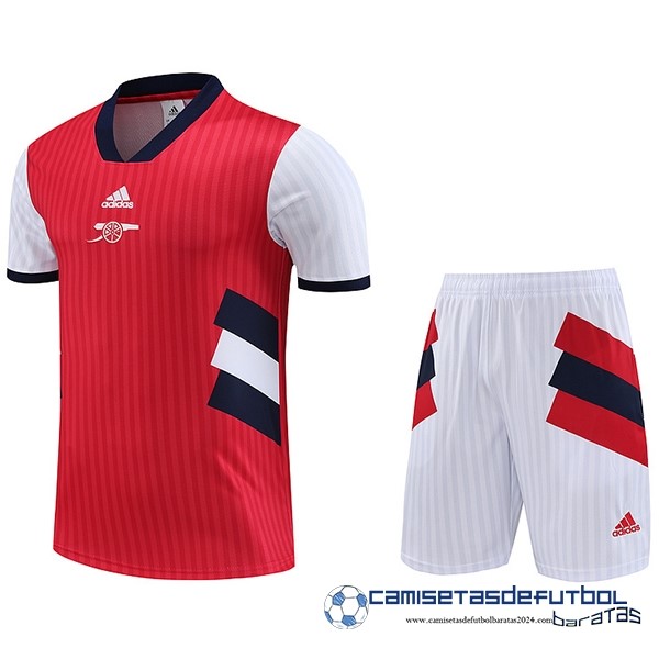 adidas Entrenamiento Conjunto Completo Arsenal  Equipación 2023 2024 Rojo Blanco