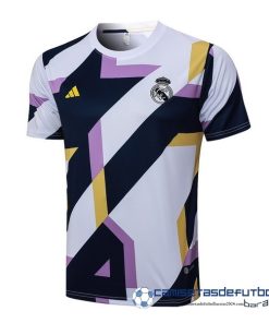 adidas Entrenamiento Real Madrid Equipación 2023 2024 Blanco Azul Purpura