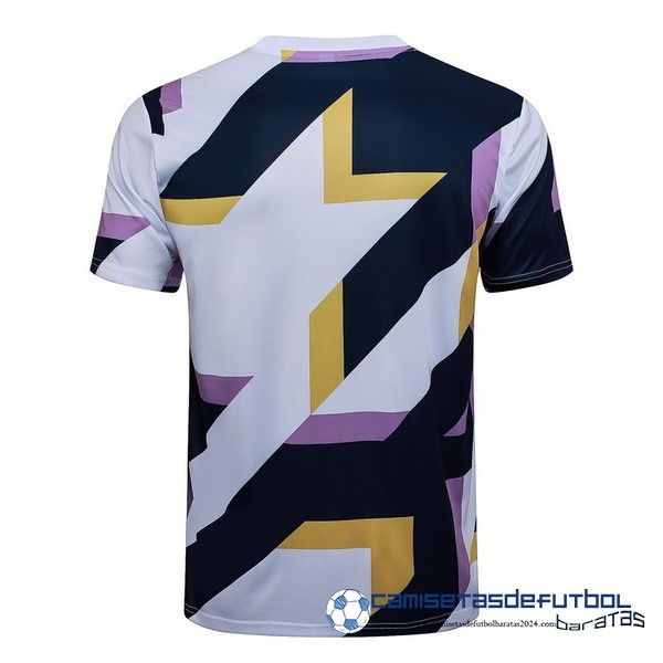 adidas Entrenamiento Real Madrid Equipación 2023 2024 Blanco Azul Purpura - Image 2