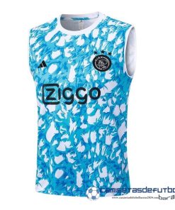adidas Entrenamiento Sin Mangas Ajax Equipación 2023 2024 Azul Blanco