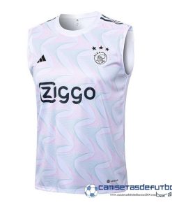 adidas Entrenamiento Sin Mangas Ajax Equipación 2023 2024 Blanco