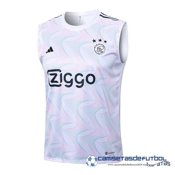 adidas Entrenamiento Sin Mangas Ajax Equipación 2023 2024 Blanco