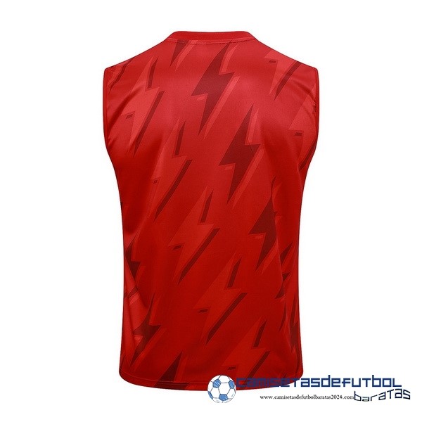 adidas Entrenamiento Sin Mangas Arsenal Equipación 2023 2024 Rojo Blanco - Image 2