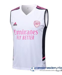 adidas Entrenamiento Sin Mangas Arsenal  Equipación 2023 2024 Blanco Rosa