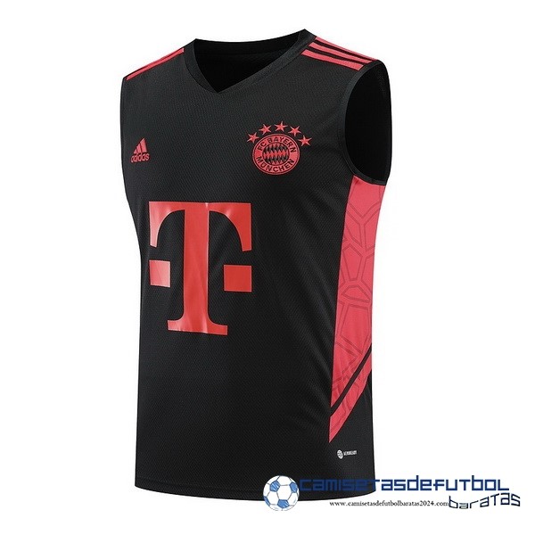 adidas Entrenamiento Sin Mangas Bayern Múnich  Equipación 2023 2024 Negro Rojo