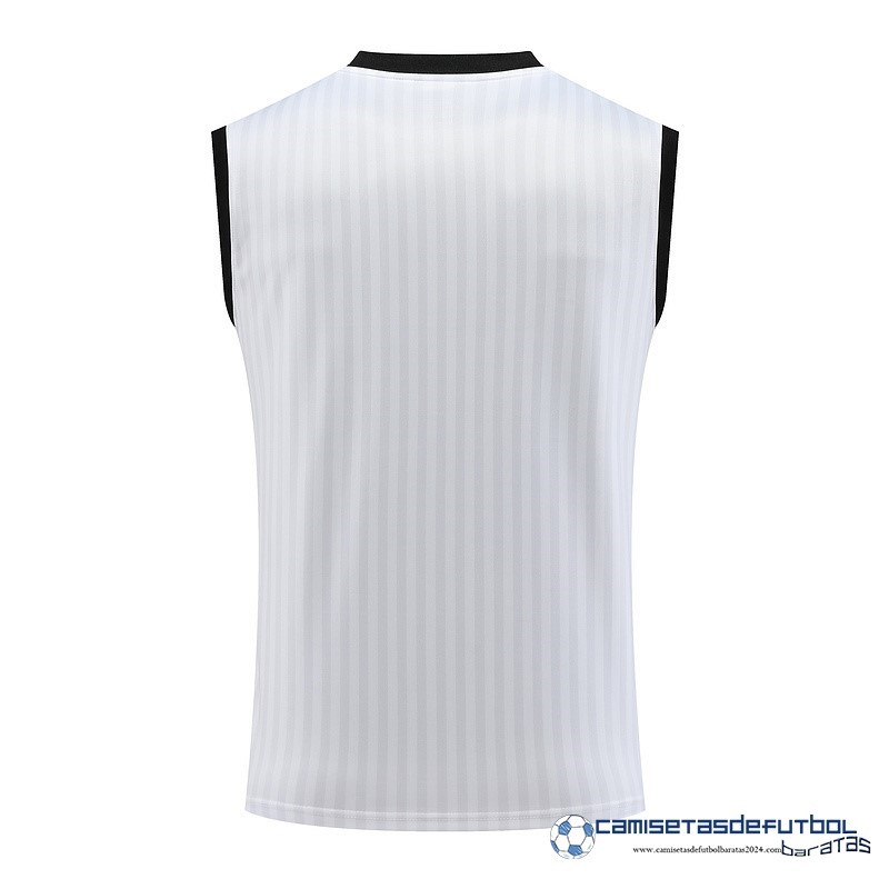 adidas Entrenamiento Sin Mangas Flamengo Equipación 2023 2024 Blanco Negro - Image 2