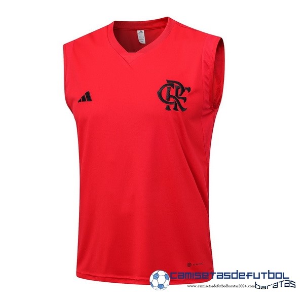 adidas Entrenamiento Sin Mangas Flamengo Equipación 2023 2024 Rojo