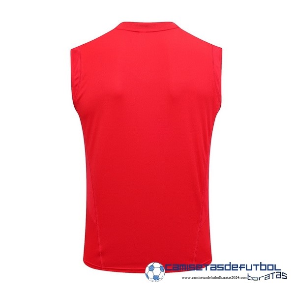 adidas Entrenamiento Sin Mangas Flamengo Equipación 2023 2024 Rojo - Image 2