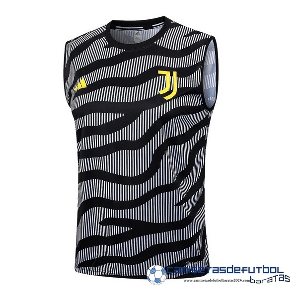 adidas Entrenamiento Sin Mangas Juventus Equipación 2023 2024 Gris Negro Amarillo