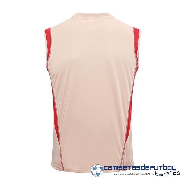 adidas Entrenamiento Sin Mangas São Paulo Equipación 2023 2024 Amarillo Naranja - Image 2