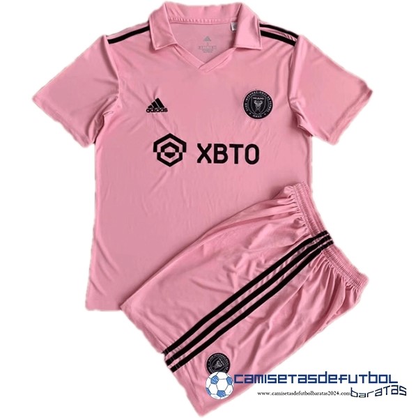 adidas NO.10 Messi Casa Conjunto De Niños Inter Miami Equipación 2023 2024 Rosa - Image 2