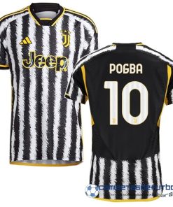 adidas NO.10 Pogba Tailandia Casa Jugadores Camiseta Juventus  Equipación 2023 2024 Amarillo Negro
