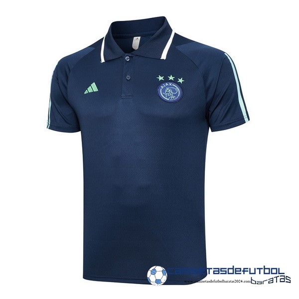 adidas Polo Ajax Equipación 2023 2024 Azul Marino