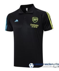 adidas Polo Arsenal Equipación 2023 2024 Negro Azul Amarillo