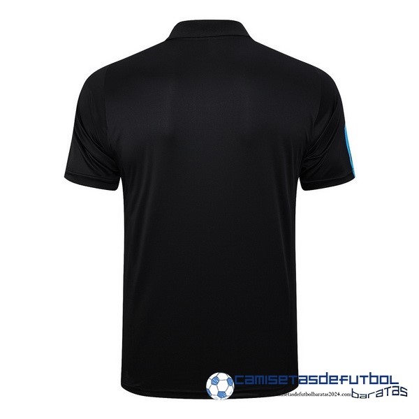 adidas Polo Arsenal Equipación 2023 2024 Negro Azul Amarillo - Image 2