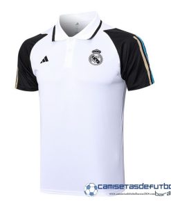 adidas Polo Real Madrid  Equipación 2023 2024 Blanco Negro