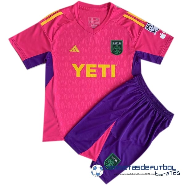 adidas Portero Conjunto De Hombre Austin Equipación 2023 2024 Rosa