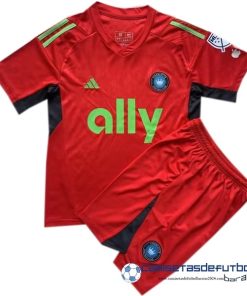 adidas Portero Conjunto De Hombre Charlotte Equipación 2023 2024 Rojo