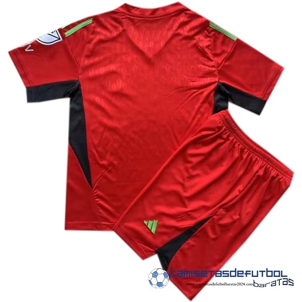 adidas Portero Conjunto De Hombre Charlotte Equipación 2023 2024 Rojo - Image 2