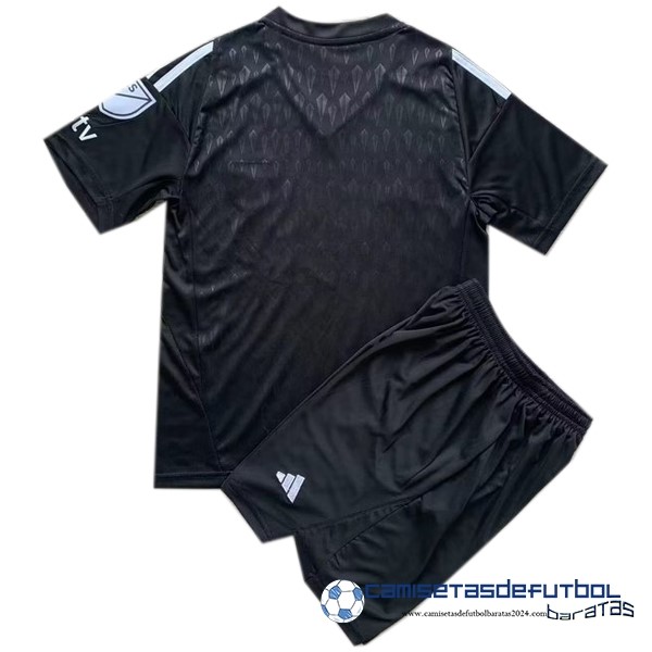 adidas Portero Conjunto De Niños Austin Equipación 2023 2024 Negro - Image 2
