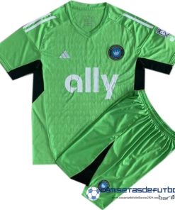 adidas Portero Conjunto De Niños Charlotte Equipación 2023 2024 Verde