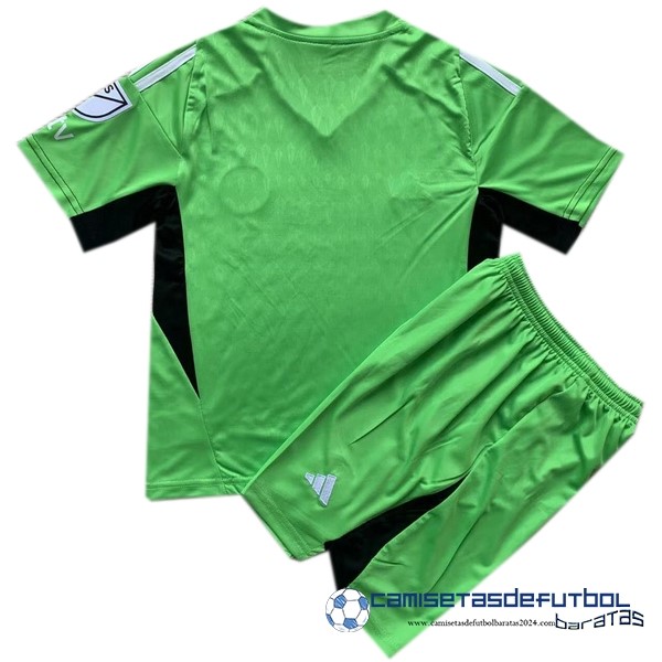 adidas Portero Conjunto De Niños New York City  Equipación 2023 2024 Verde - Image 2