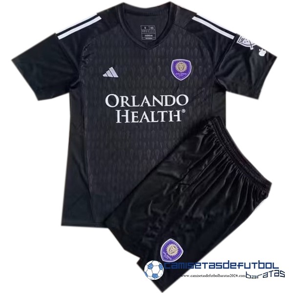 adidas Portero Conjunto De Niños Orlando City Equipación 2023 2024 Negro