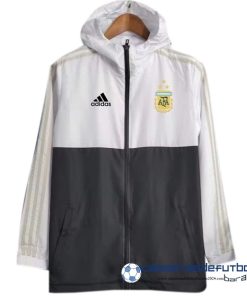 adidas Rompevientos Argentina Equipación 2023 Blanco Negro