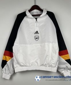 adidas Rompevientos Arsenal Equipación 2023 2024 Blanco I Negro
