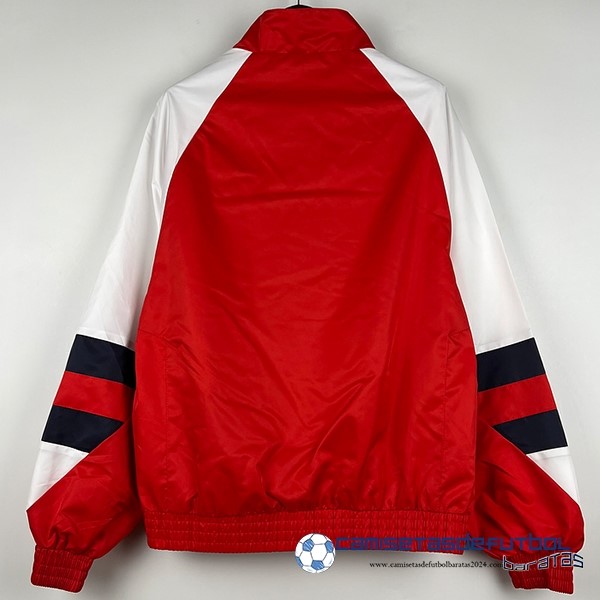 adidas Rompevientos Bayern Múnich Equipación 2023 2024 Rojo Blanco - Image 2