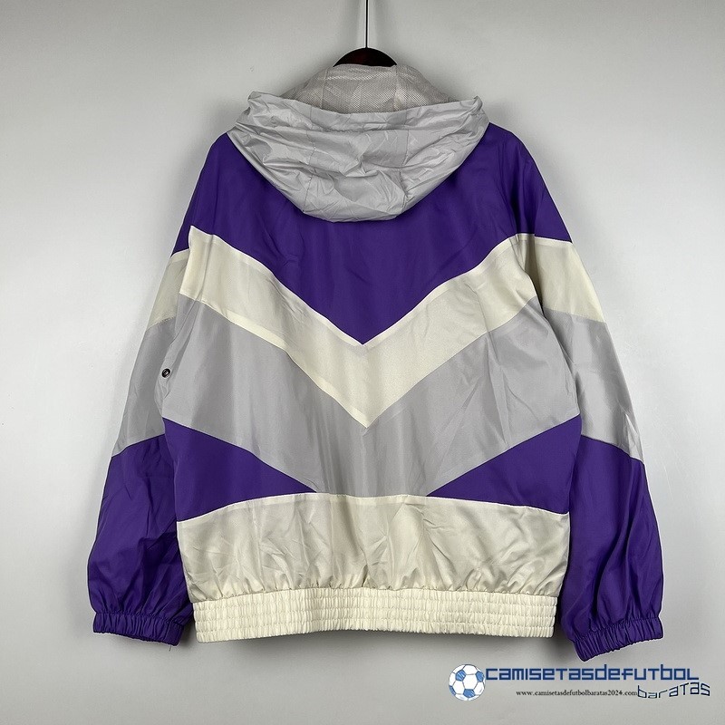 adidas Rompevientos Flamengo Equipación 2023 2024 Purpura Amarillo - Image 2