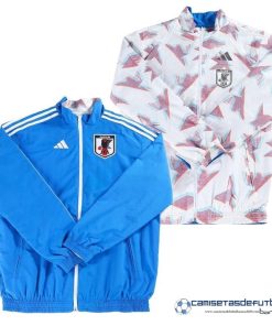adidas Rompevientos Japón  Equipación 2023 Blanco Azul